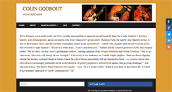 Desktop Screenshot of colingodbout.com
